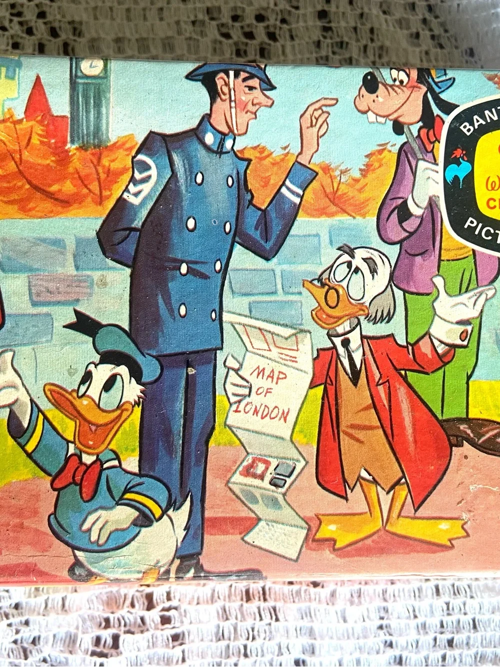 Vintage 1961 Bantam Pocket Jaymar Walt Disney Character Picture Puzzle